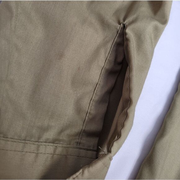 VINTAGE 70s Boy Scouts of America button up shirt with sash and patches S/M - Picture 10 of 16